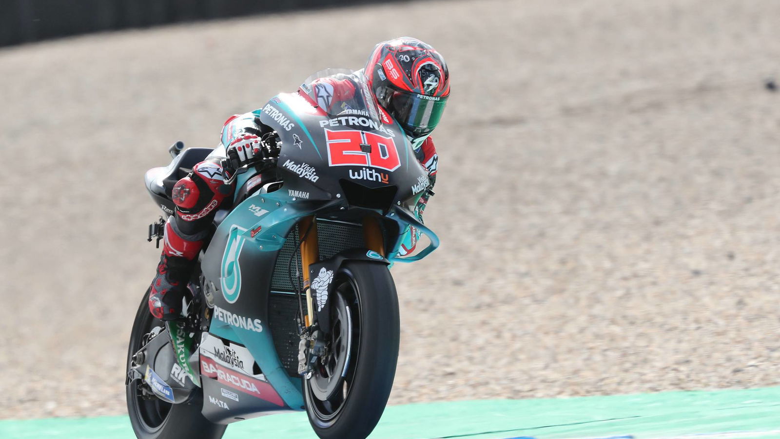 Quartararo smashes lap record, Rossi heads to Q1 again