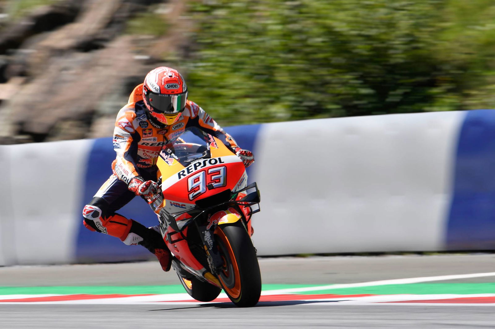 Marquez keeps hold of top spot from Vinales