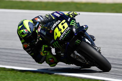 Rossi ‘not very happy - but we have pace’