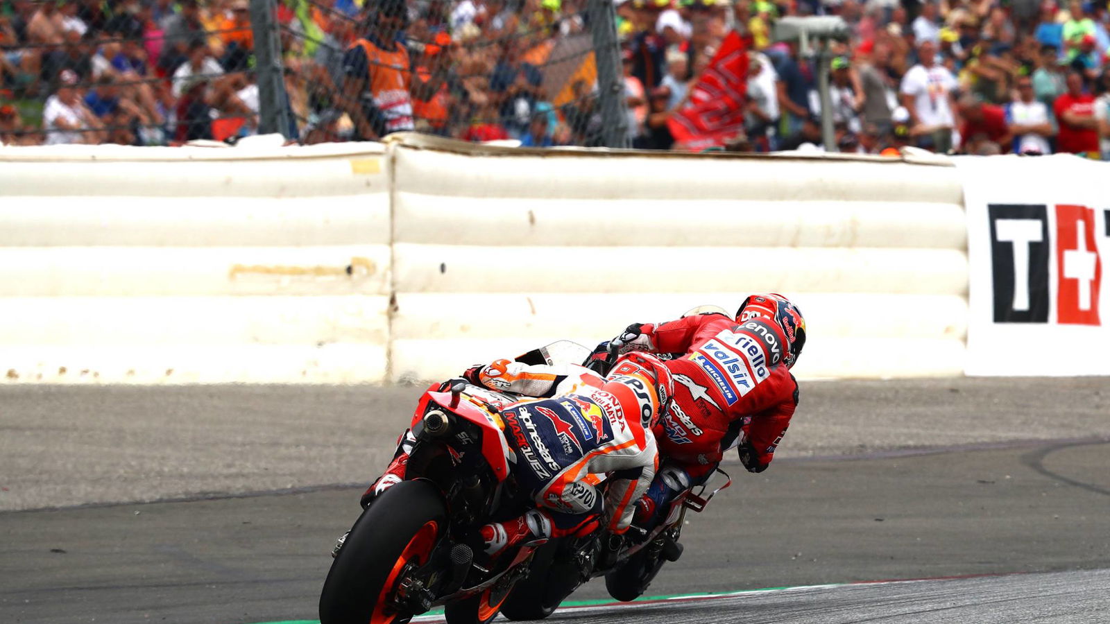 Dovizioso “takut” atas pertarungan pojok akhir Marquez untuk meraih kemenangan