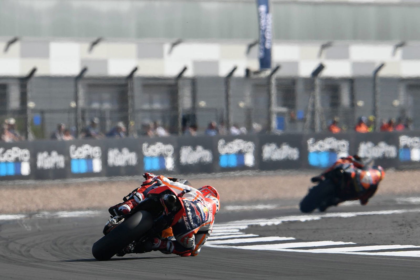 Rins mugs Marquez at last corner for British MotoGP victory