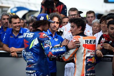 No further action taken against Marquez for Rins baulk - WATCH