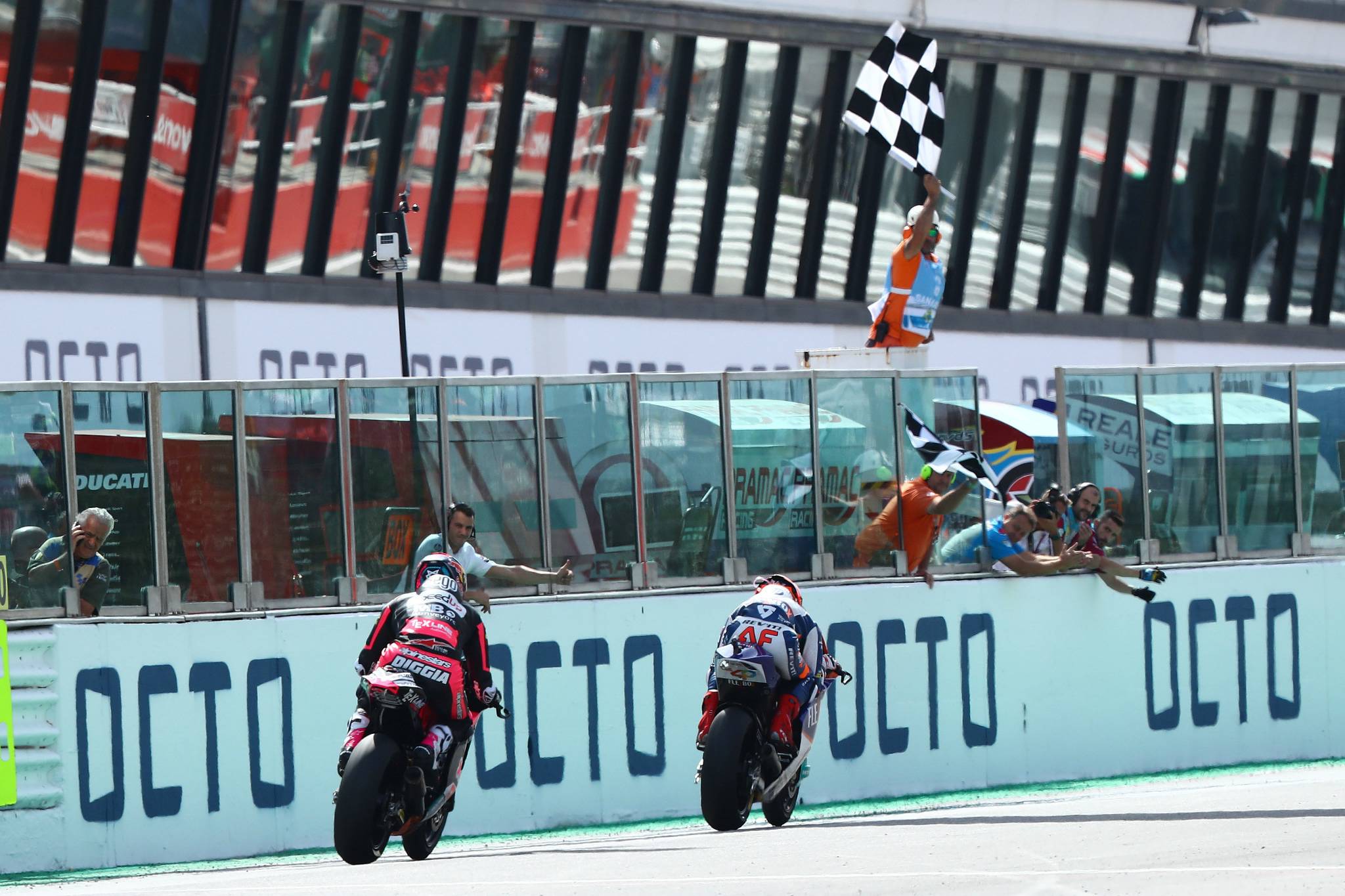 Augusto Fernandez, Moto2 race, San Marino MotoGP 2019