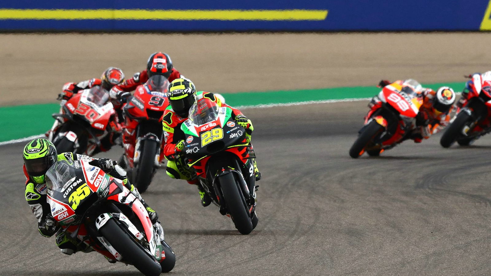 Crutchlow bangkit kembali dengan enam besar Aragon