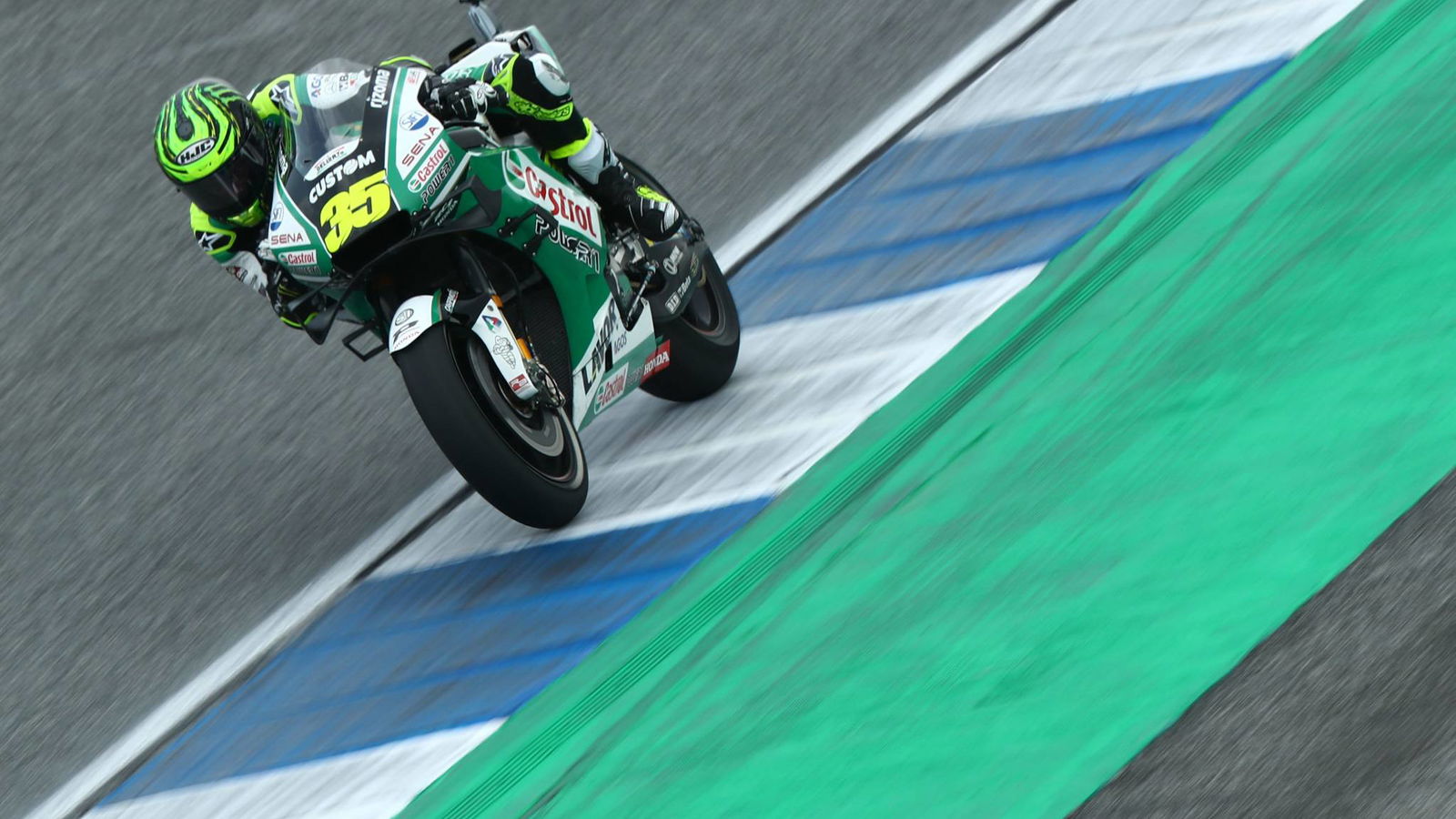 Crutchlow: 'Mad' braking means wild ride