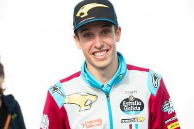 Watch Alex Marquez's dramatic save: 'On the bike, not so fun!'