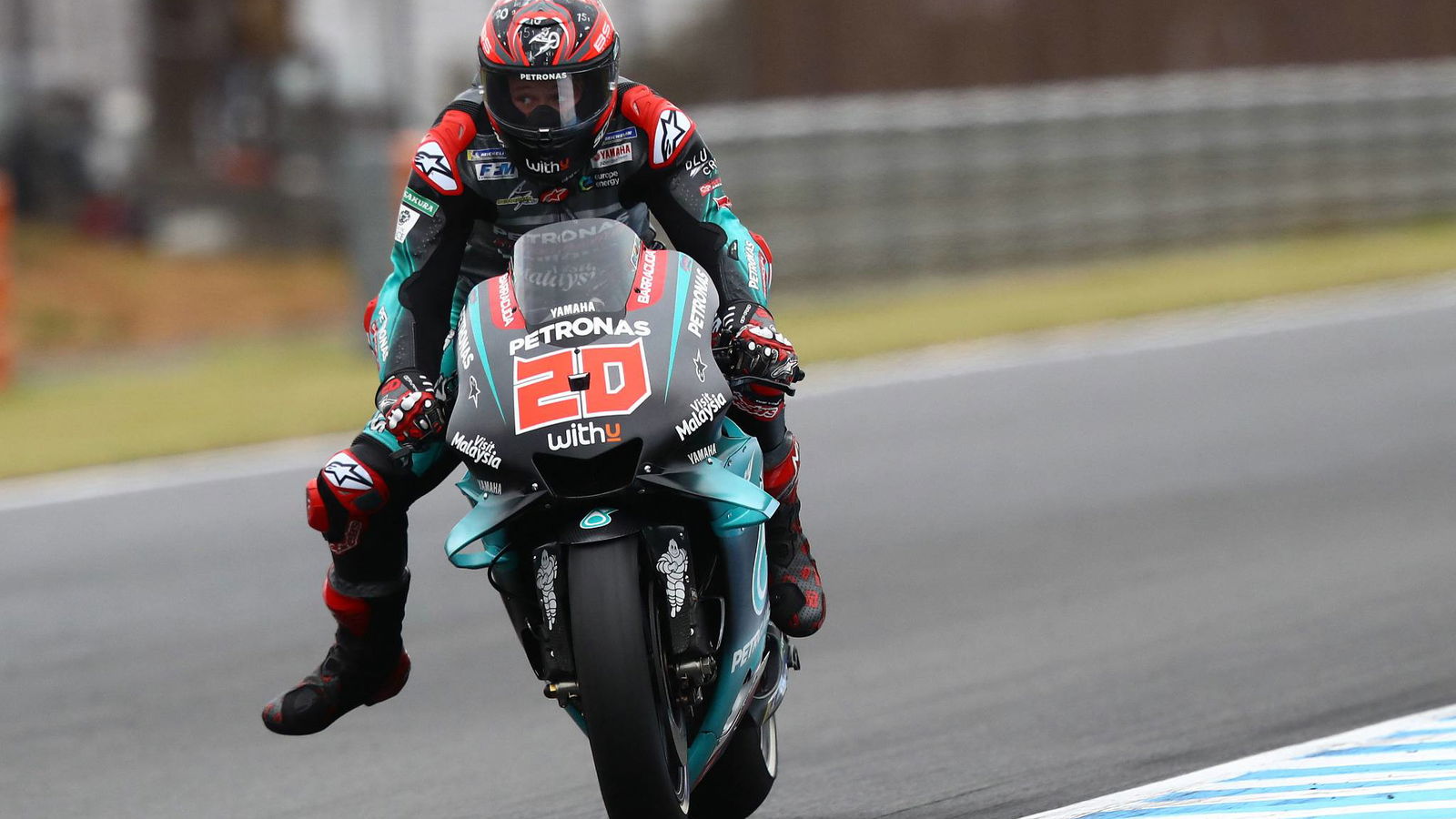Quartararo mengalahkan ekspektasi sendiri untuk barisan depan