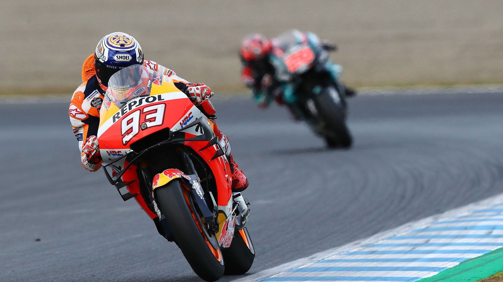 Marquez given another fuel fright with Repsol Honda