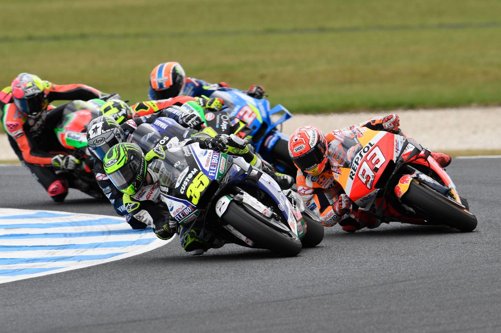 Rossi leads his 400th GP, 'hard fight, but fun'