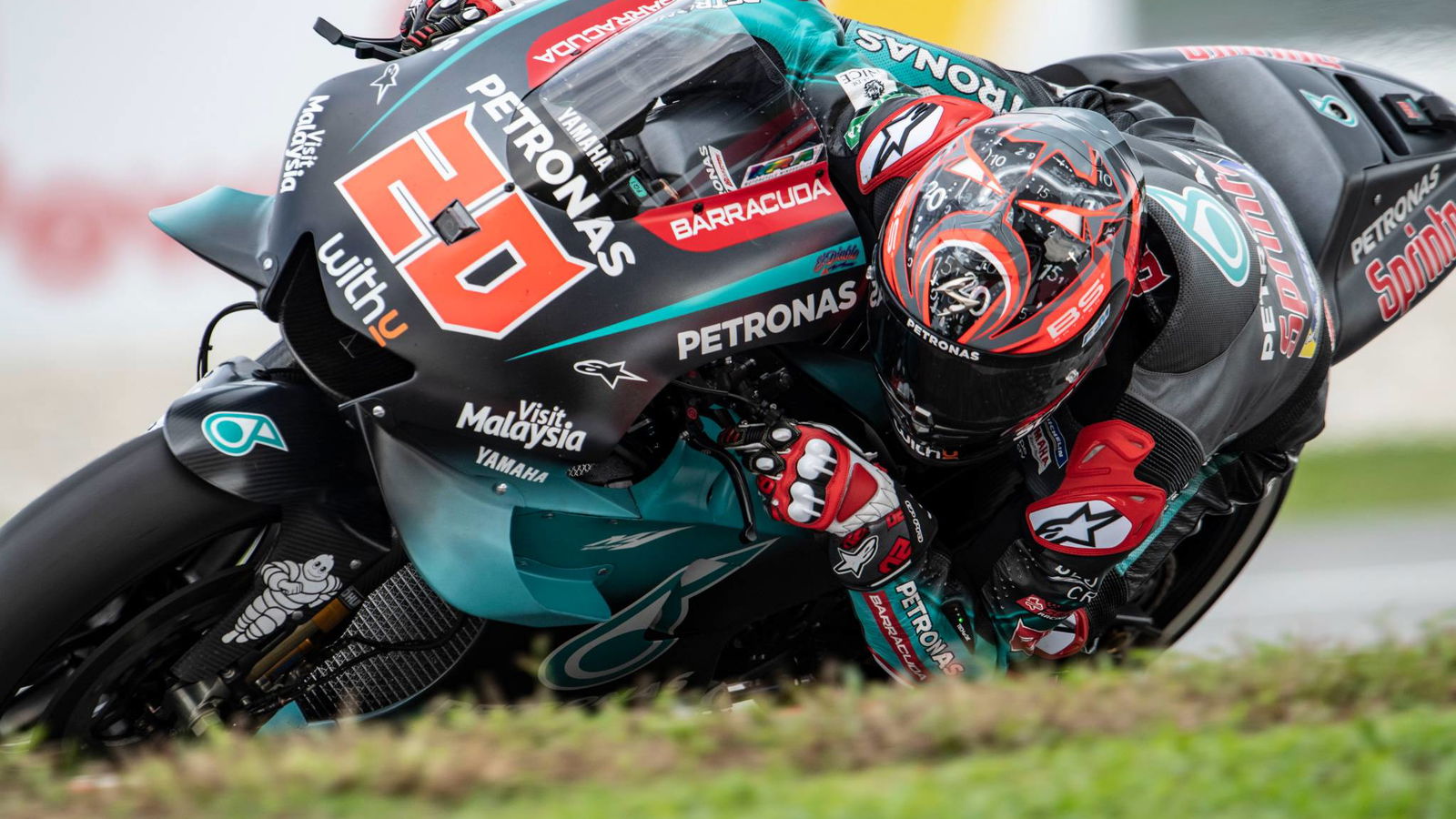 Quartararo mempertahankan posisi teratas saat hujan membatasi FP3, Zarco mencapai Q2