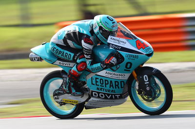 Moto3 Sepang: Tiang back-to-back untuk Ramirez yang cepat