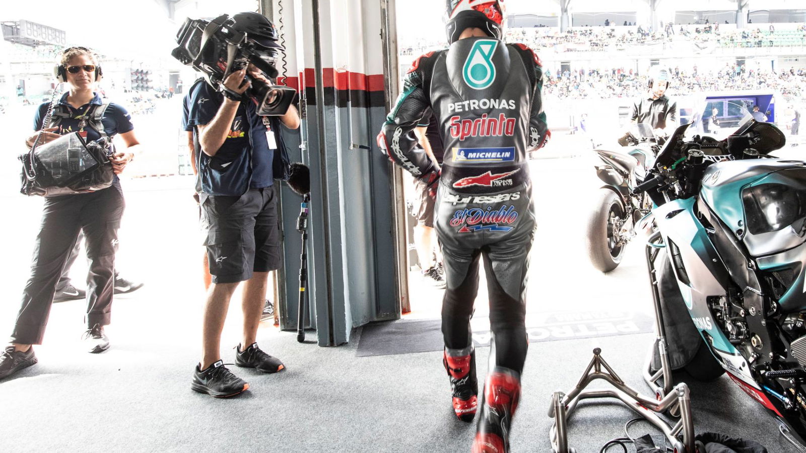 Quartararo set for top satellite - Petrucci, Rossi battle