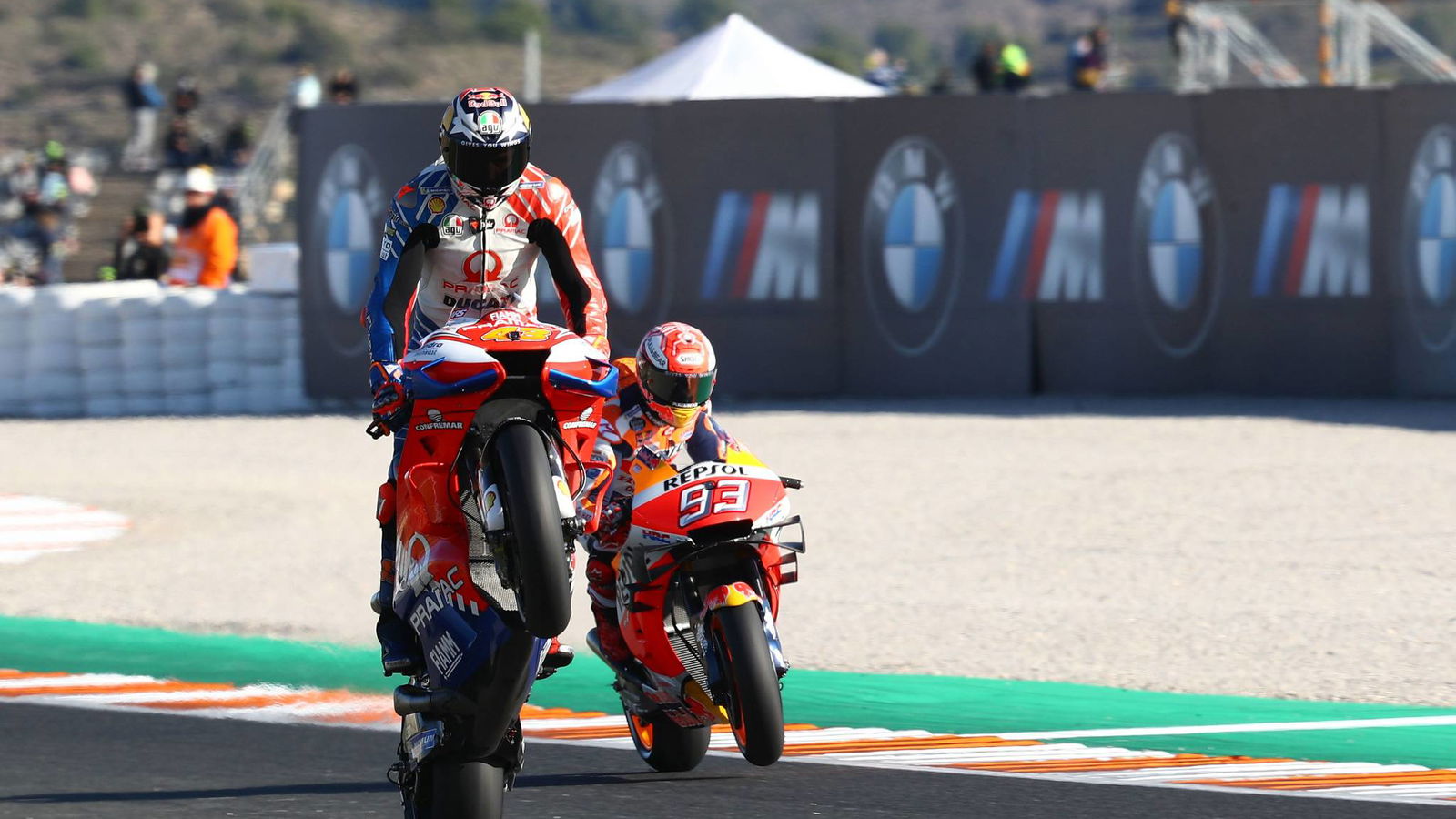 Miller: I’ll probably be in the lead by the first corner…