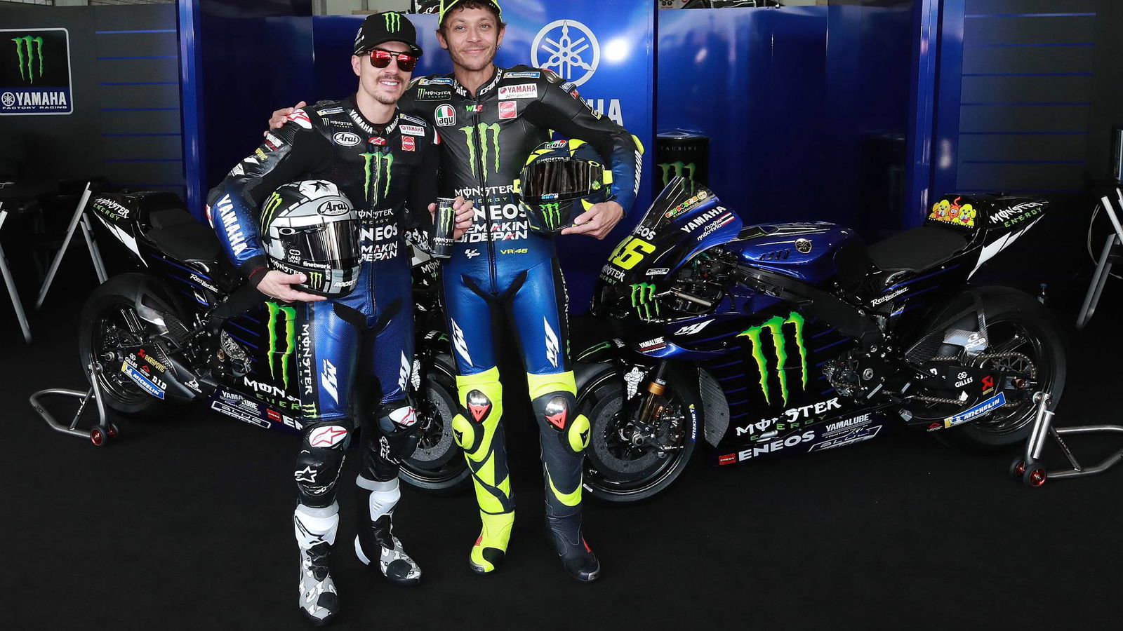 Rossi, Vinales reveal Monster Energy Yamaha 2020 MotoGP livery