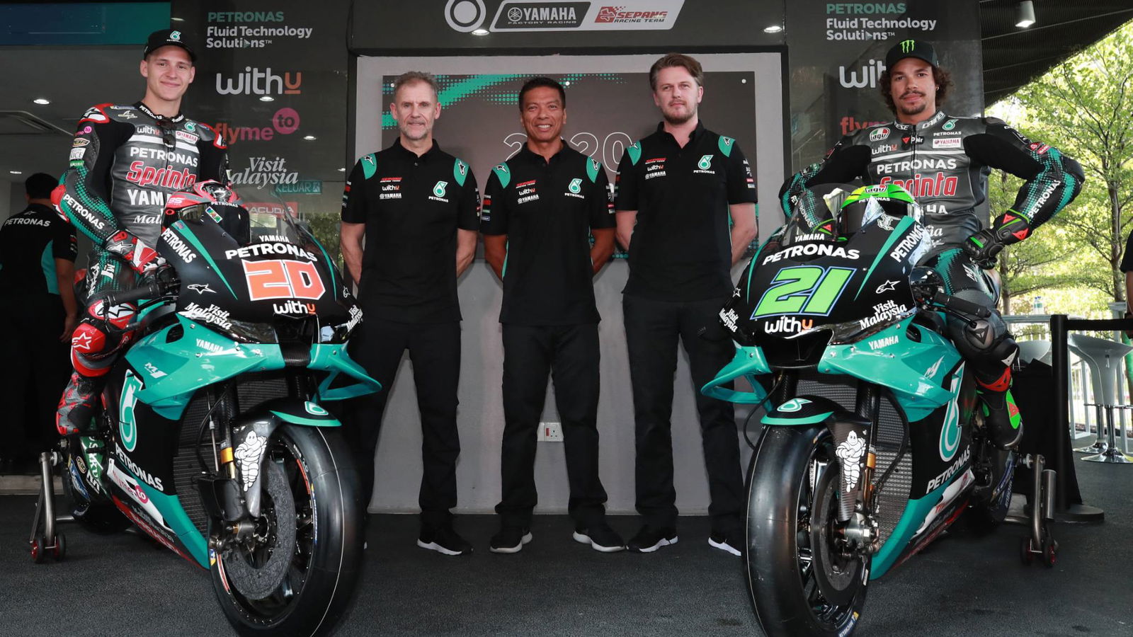 Petronas Yamaha unveils 2020 MotoGP team colours