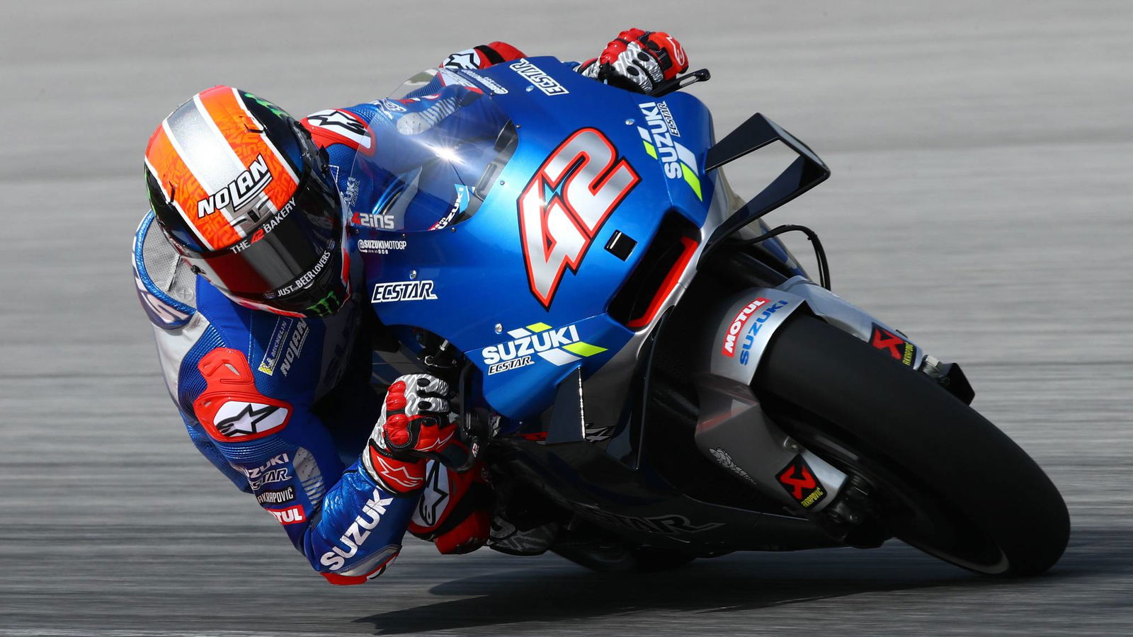 Alex Rins re-signs with Suzuki