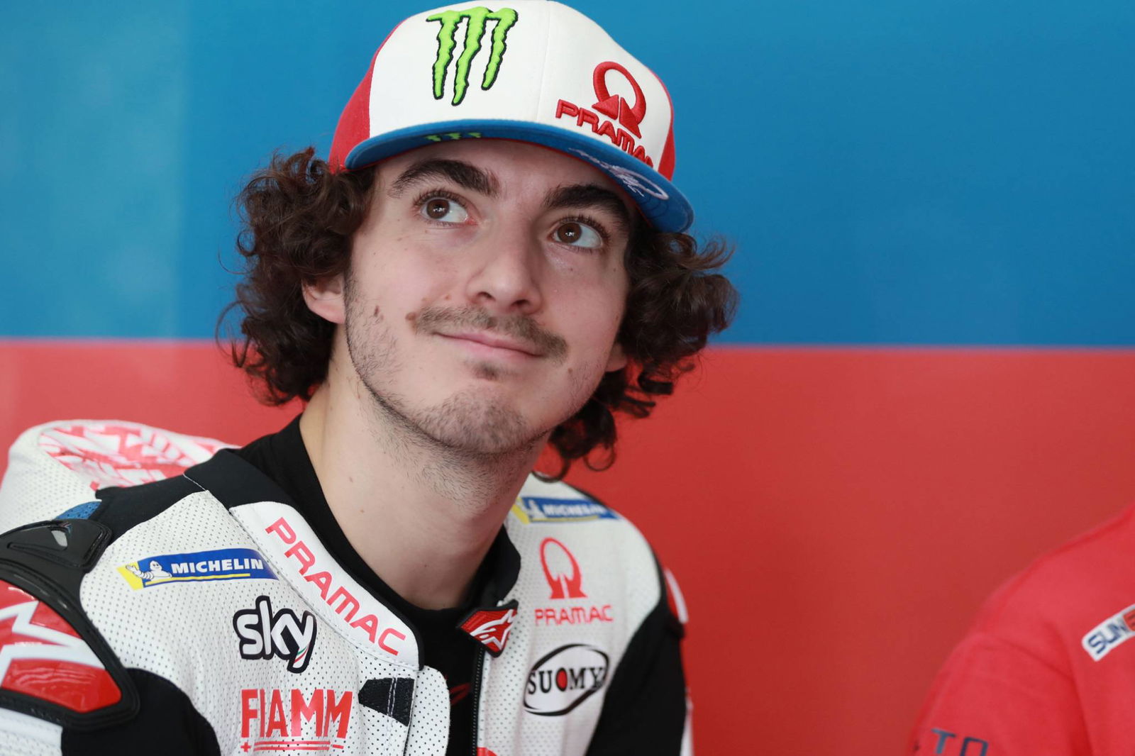 Bagnaia: I had very good grip on the grass…