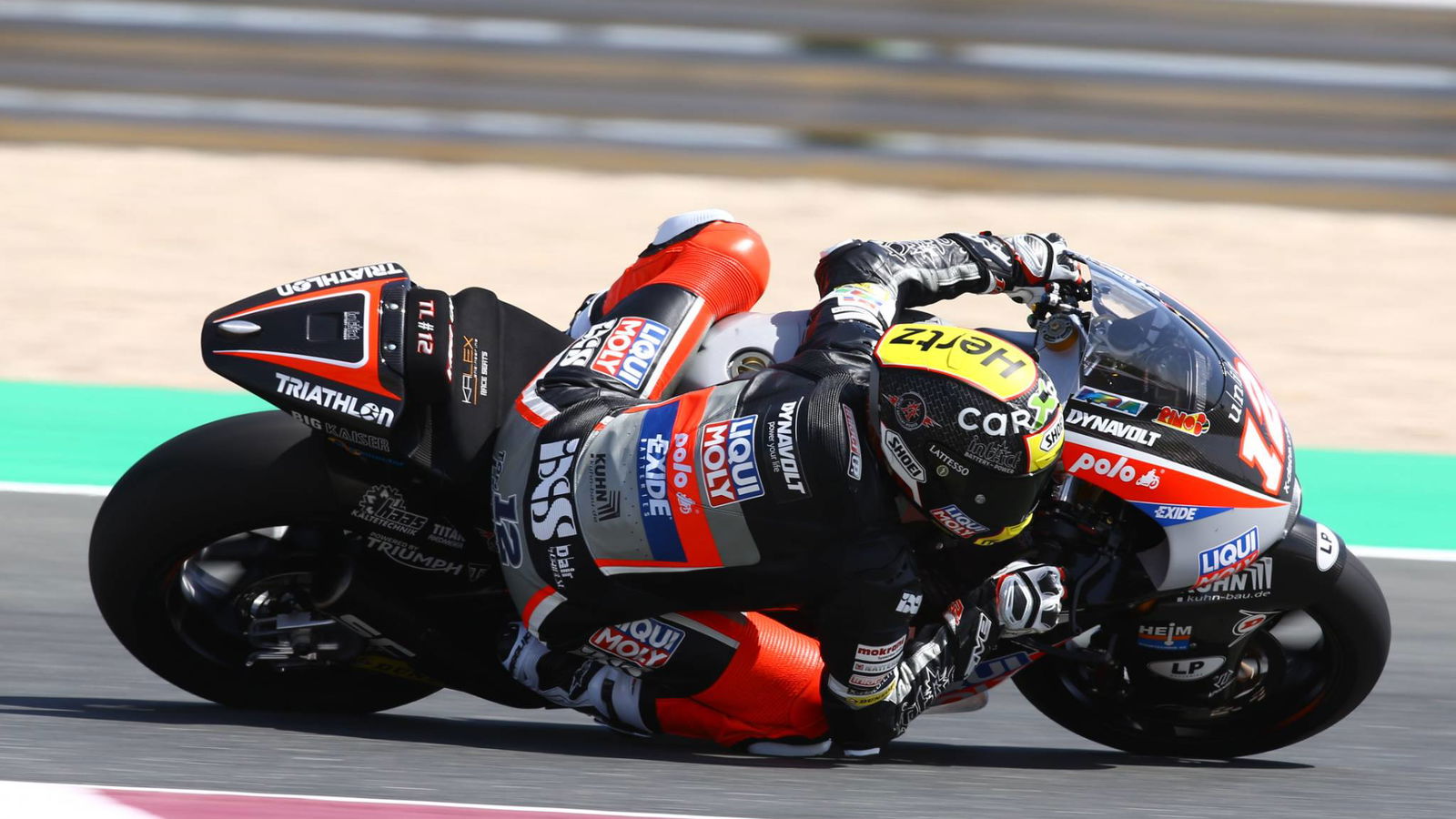 Qatar Moto2 test times - Friday (Session 1)