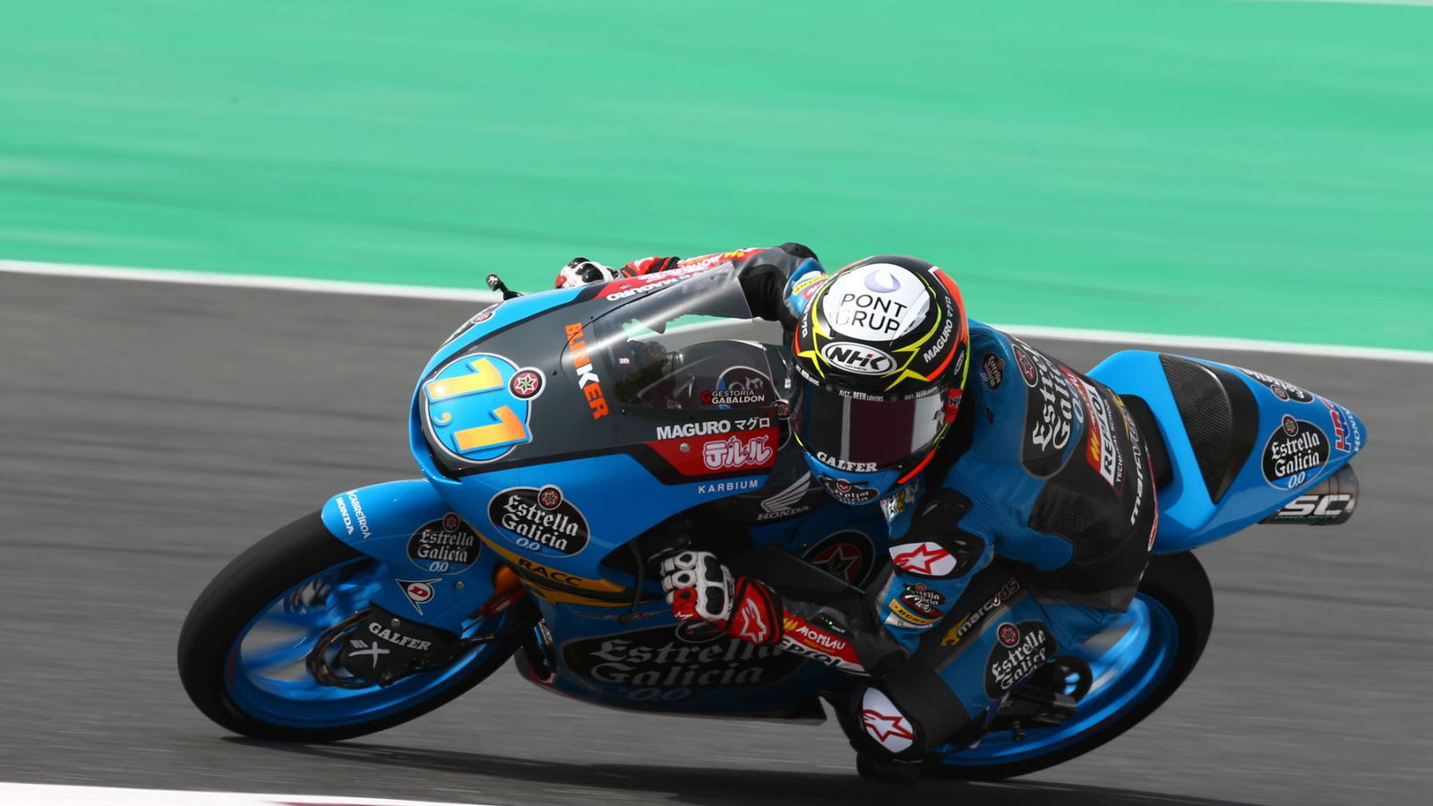 Garcia menjadi starter tercepat saat membuka latihan Moto3 Qatar