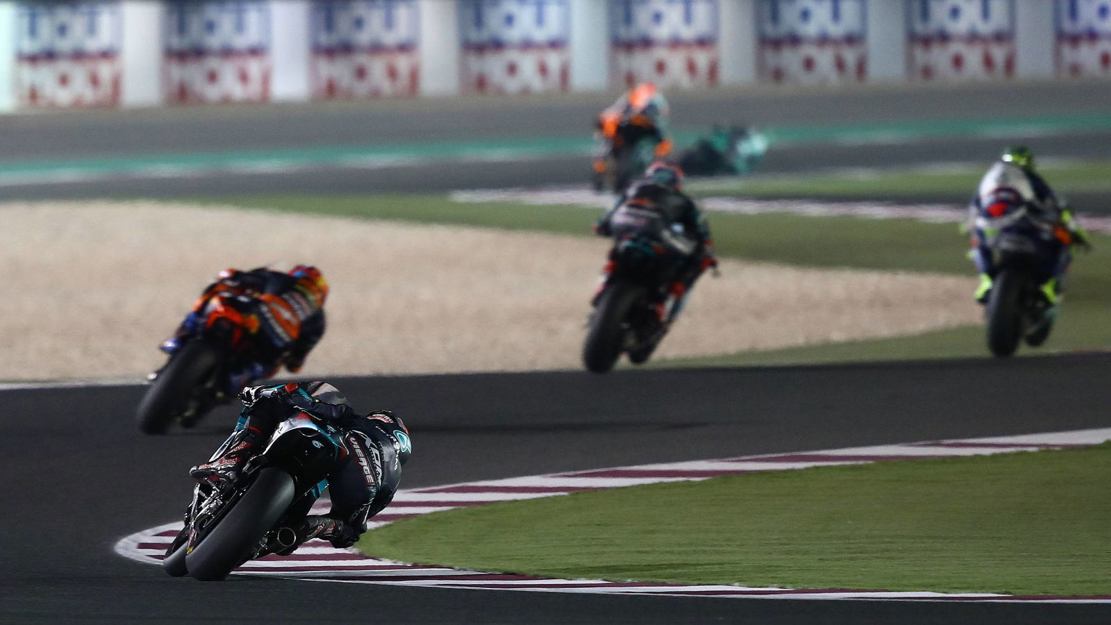 Qatar Grand Prix - Balapan saat itu terjadi