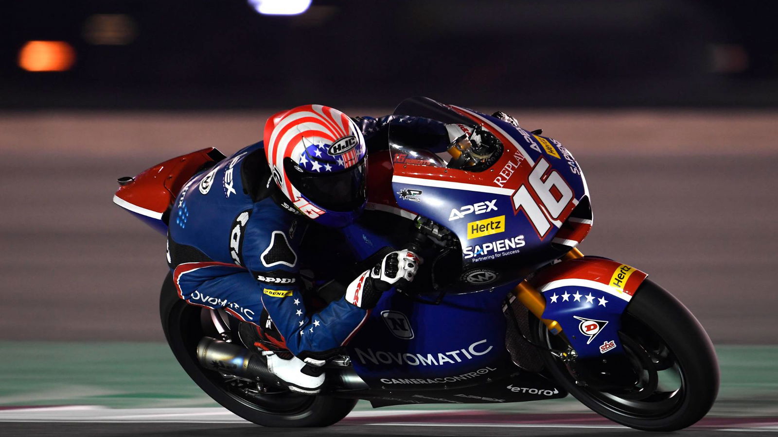 Roberts on Qatar Moto2 pole with equal time to Marini