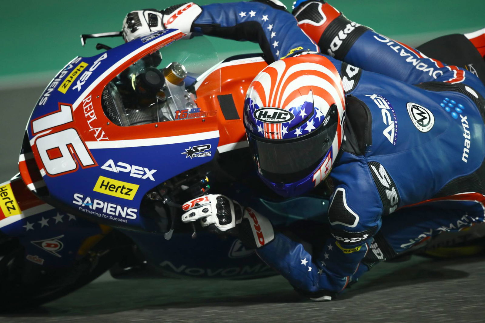 Roberts on Qatar Moto2 pole with equal time to Marini