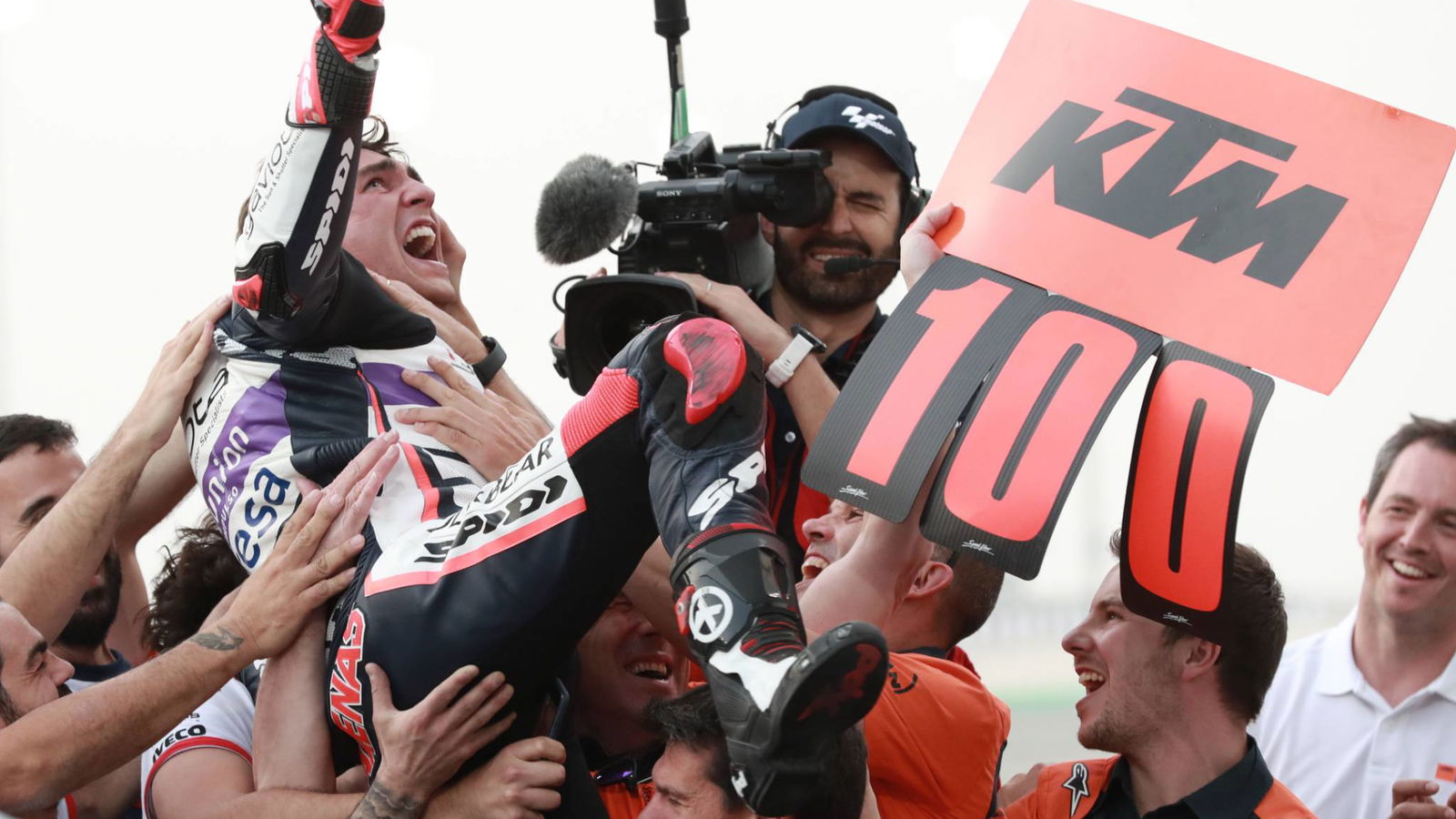 'Incredible race' - Arenas hands KTM 100th win
