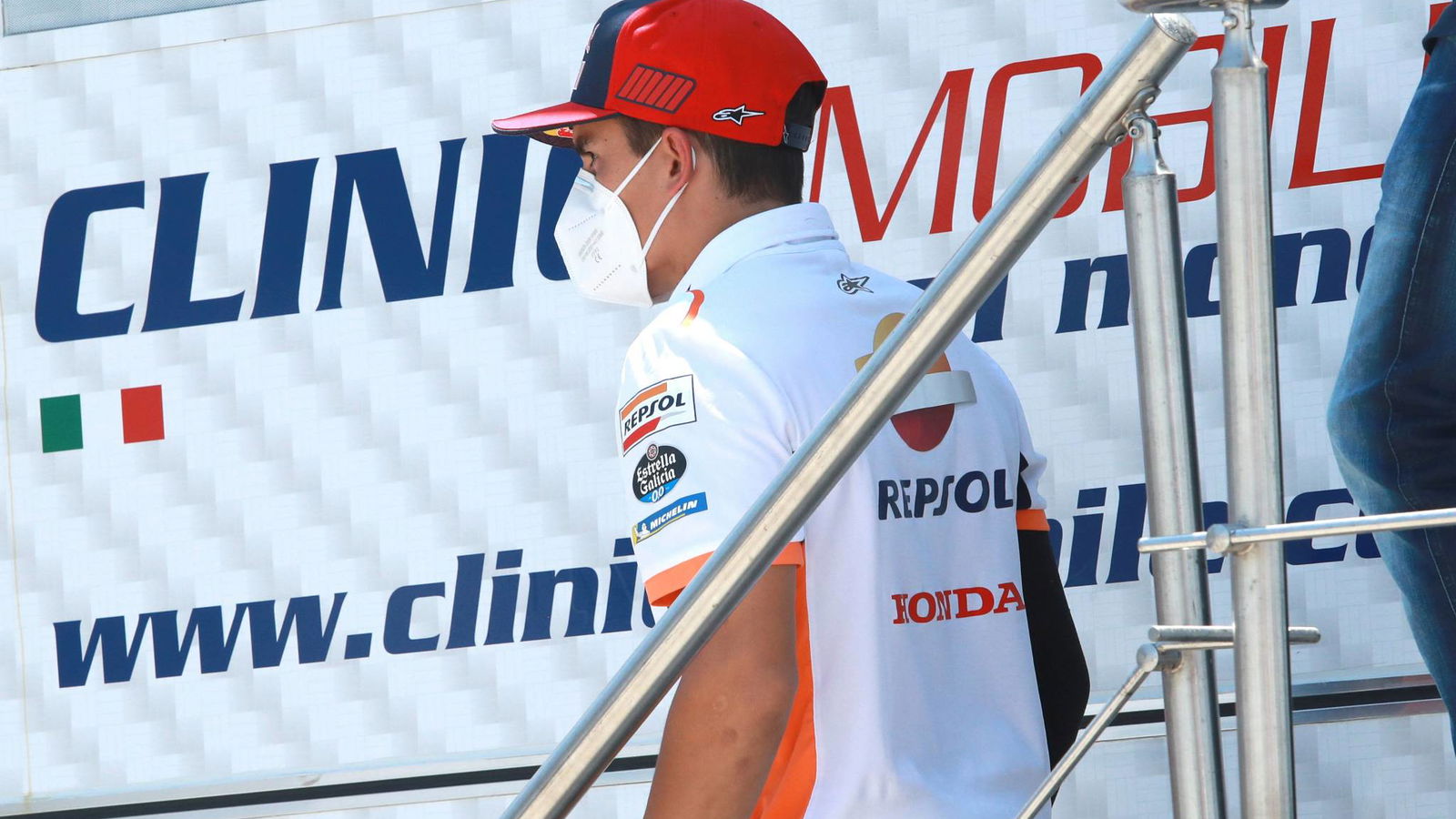 Marc Marquez: Let's see how the arm is...