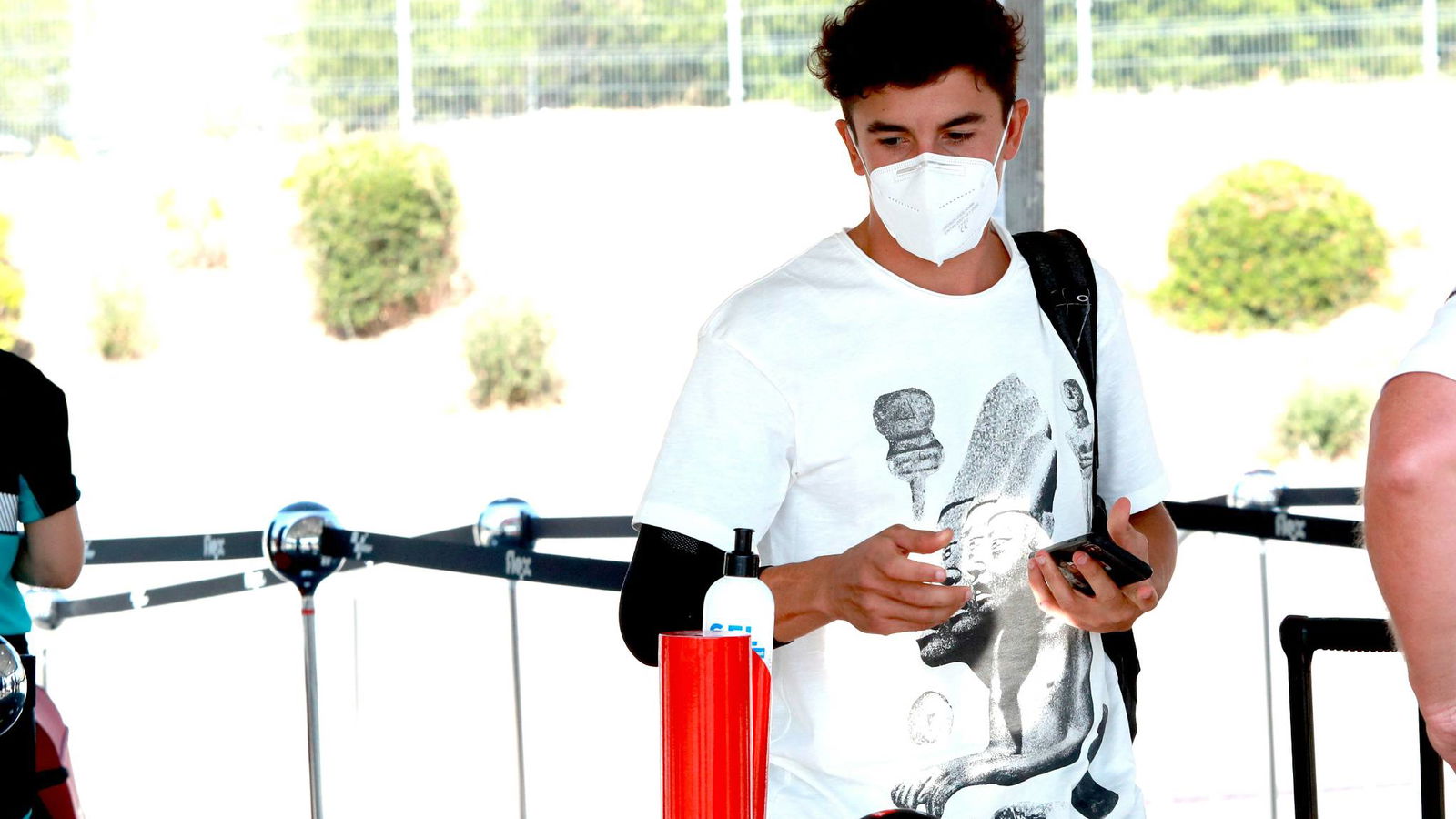 Marc Marquez memecahkan 'jendela pembuka' pelat lengan
