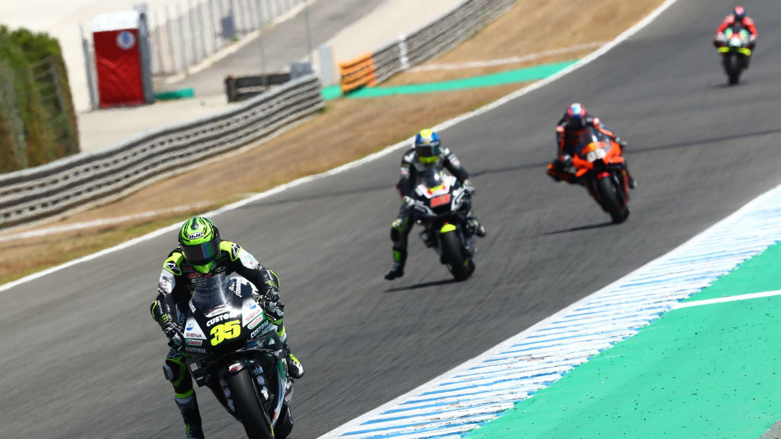 'Whiskey throttle' prompts Crutchlow to pit