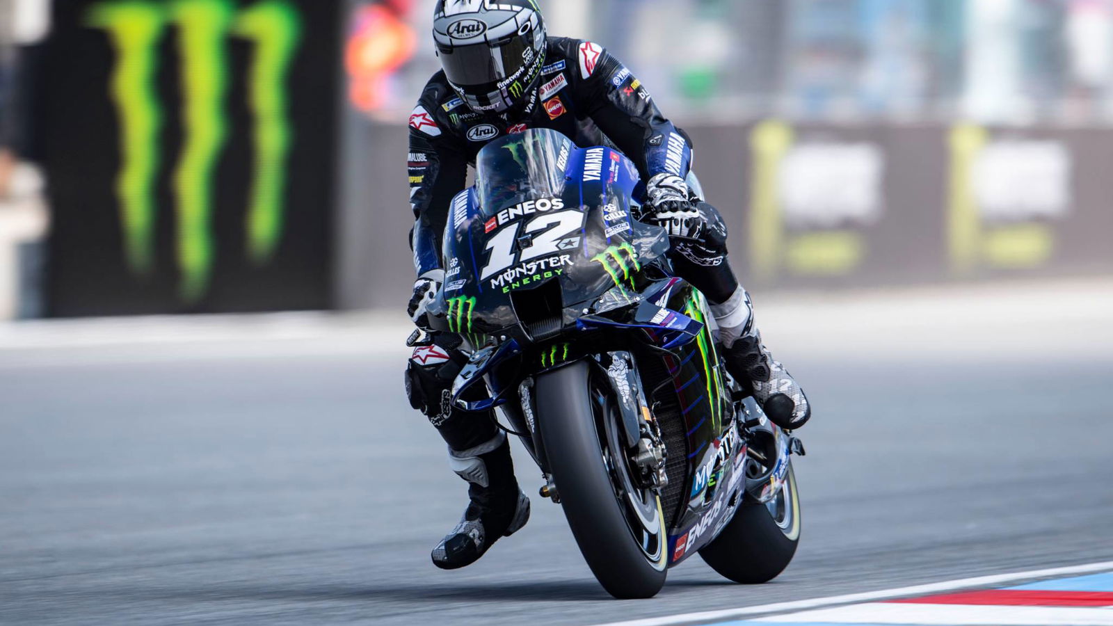 Vinales lolos dari cedera saat terjatuh di Brno, Rossi dalam 'situasi sulit'