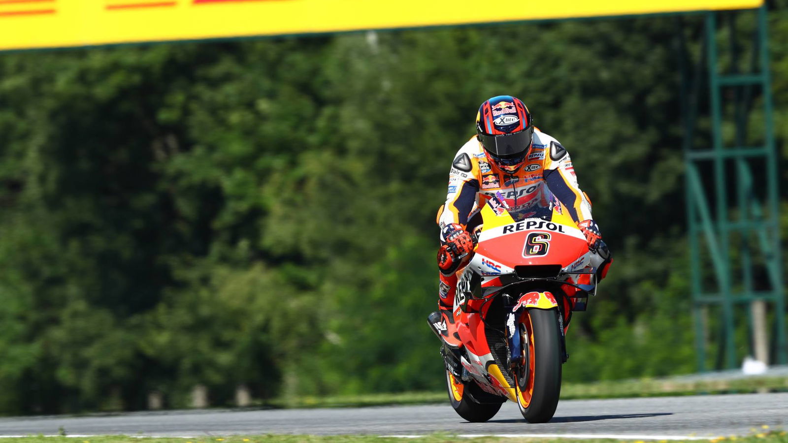 Bradl continues in place of Marc Marquez