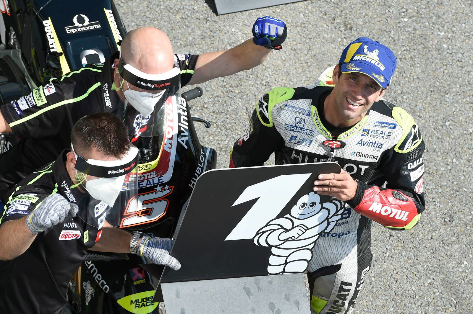 Brno MotoGP - Warm-up Results