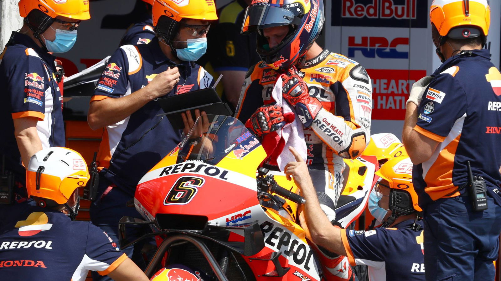 Holeshot: Rins akan digunakan lagi, Bradl mengembangkan untuk Honda