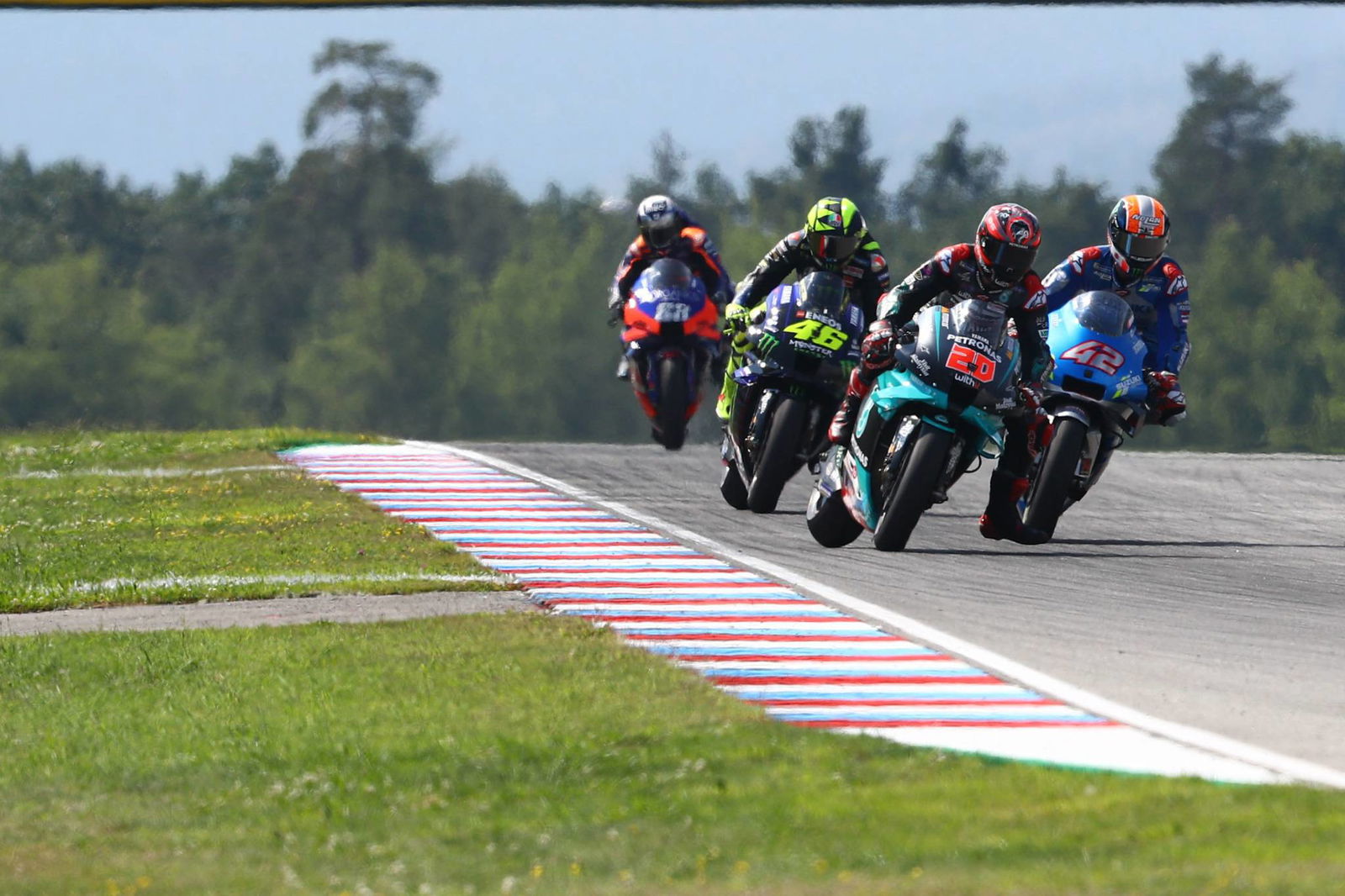 Morbidelli breaks MotoGP podium duck, thanks ‘big uncle’ Rossi