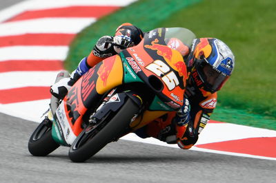 Fernandez menjadi pole position di Moto3 Austria Grand Prix