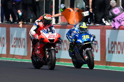 Francesco Bagnaia, Joan Mir, San Marino MotoGP Race. 13 September 2020