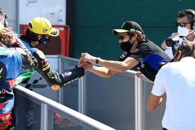 Valentino Rossi, Luca Marini, San Marino Moto2 Race. 13 September 2020