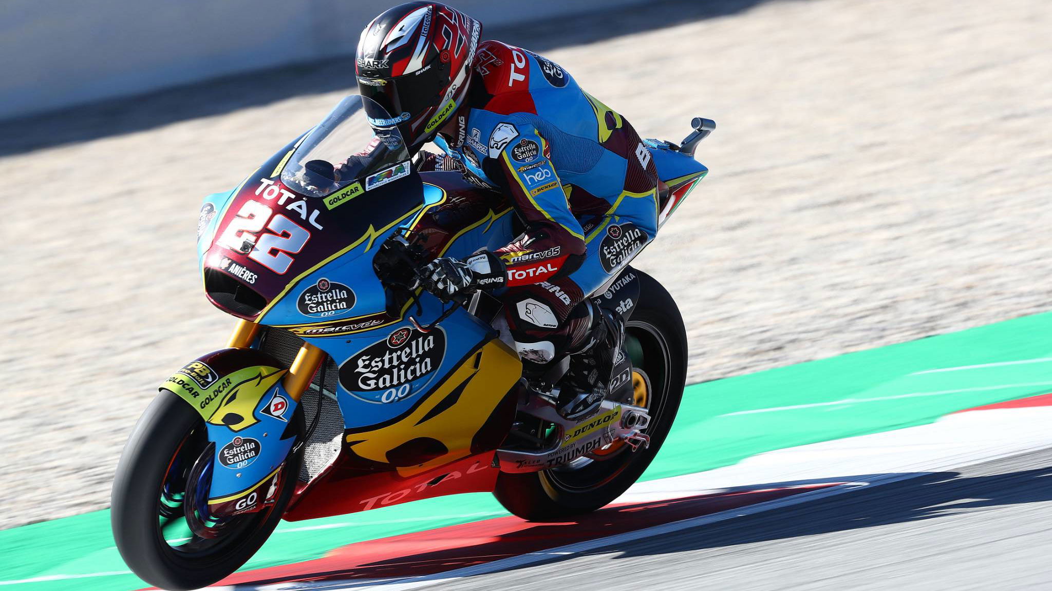 Sam Lowes , Moto2 , Catalunya MotoGP. 25 September 2020