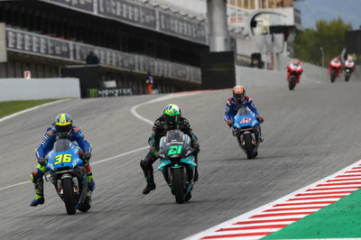 Joan Mir, Franco Morbidelli , Catalunya MotoGP. 27 September 2020