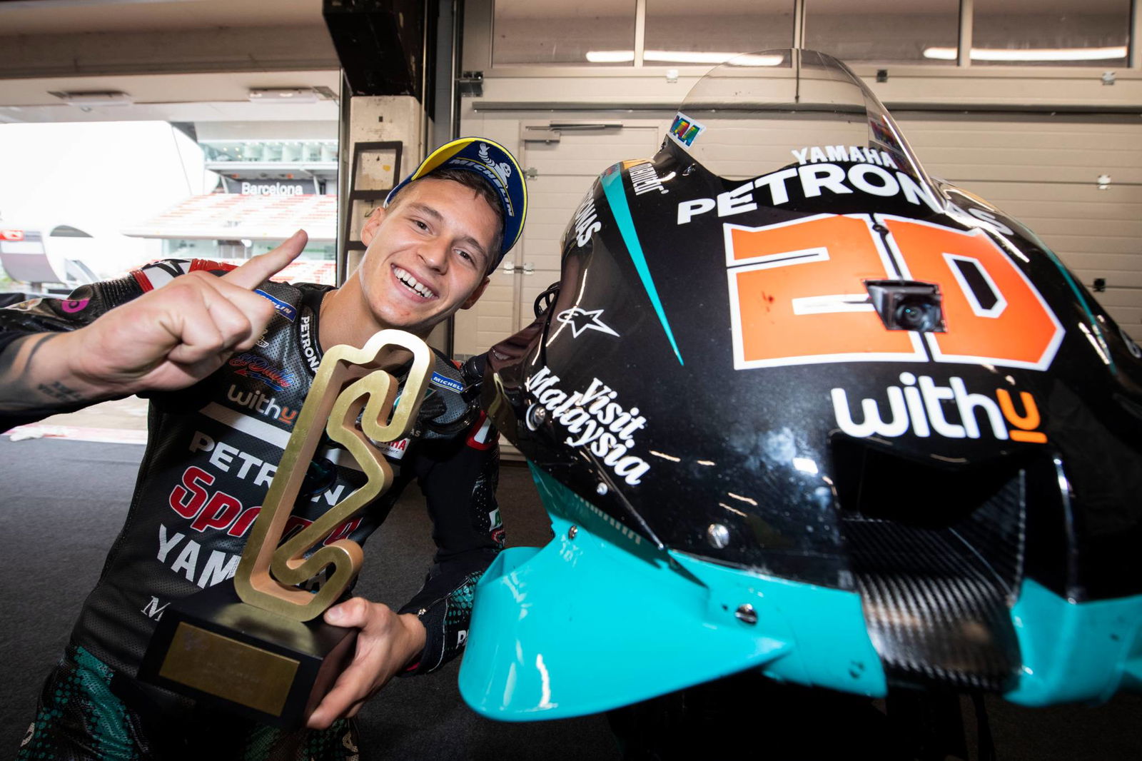 Fabio Quartararo, Catalunya MotoGP race. 27 September 2020