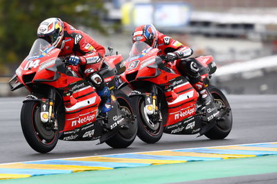 Andrea Dovizioso Danilo Petrucci MotoGP race, French MotoGP. 11 October 2020