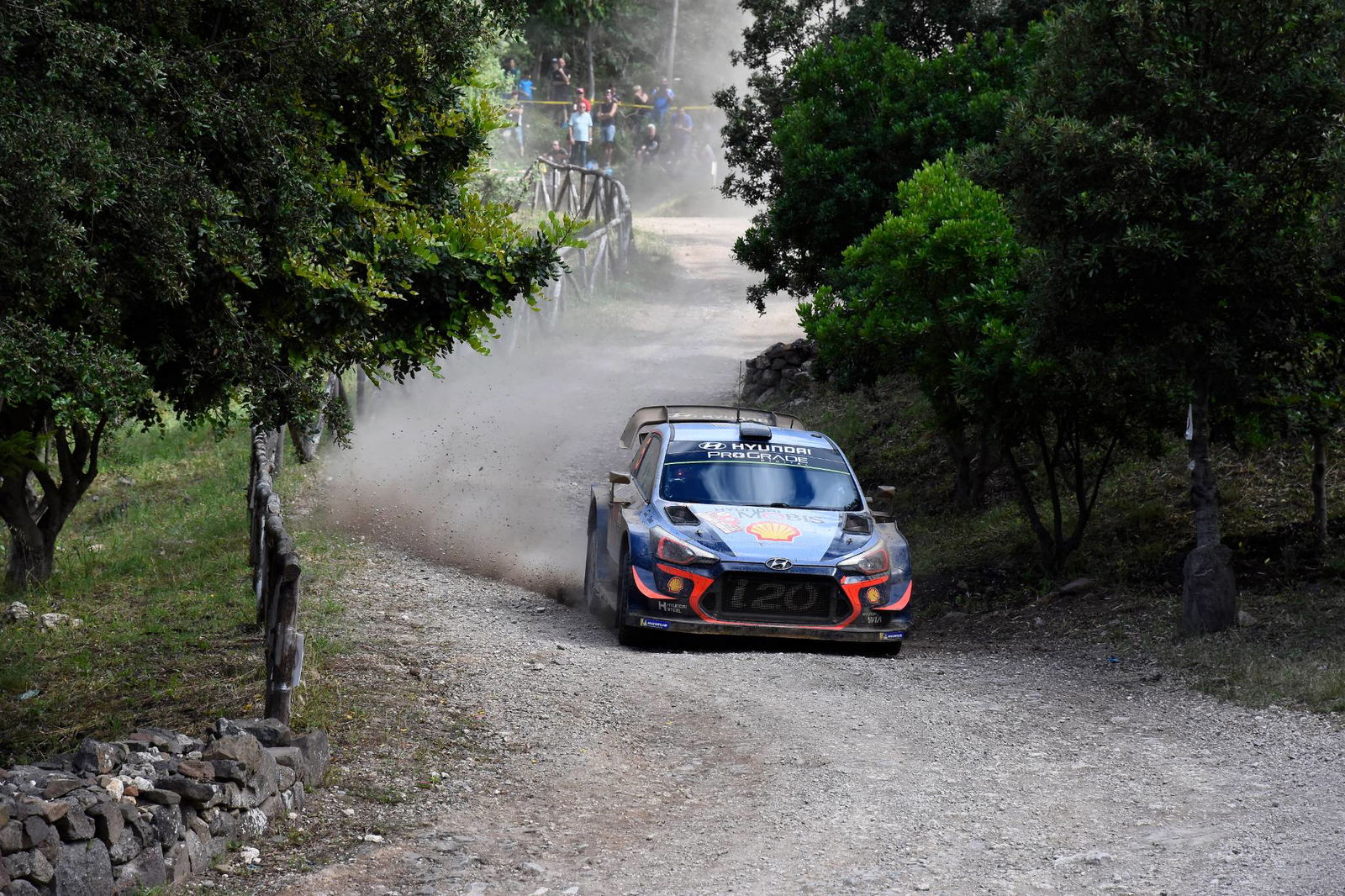 Rally Italia Sardegna - Klasifikasi setelah SS16