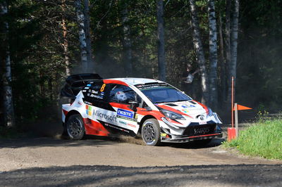 Tanak leads Rally Finland as WRC returns