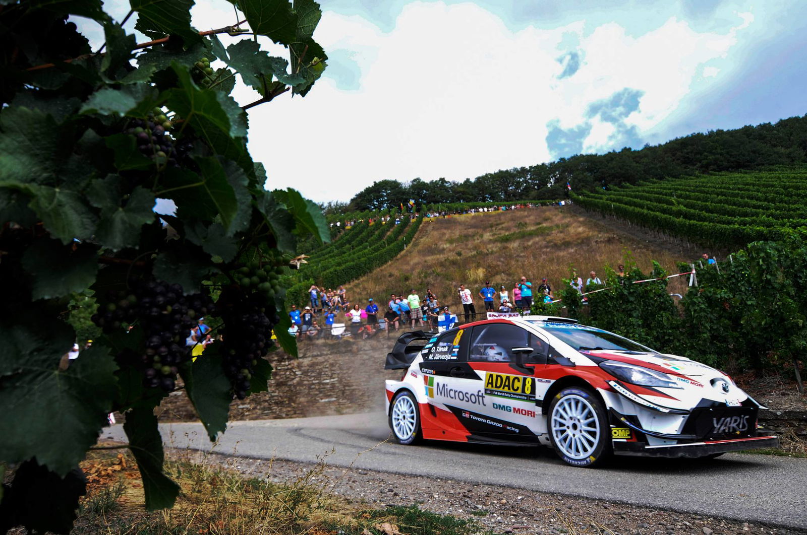 Tanak closes in on Germany victory as puncture hampers Ogier