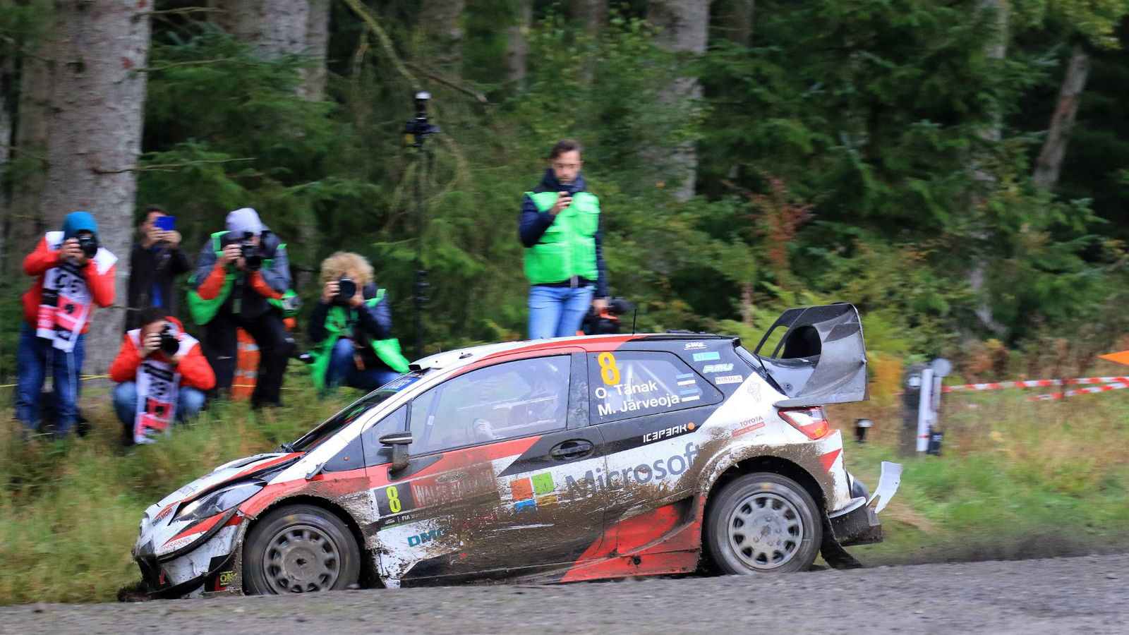 Wales Rally GB - Klasifikasi setelah SS6