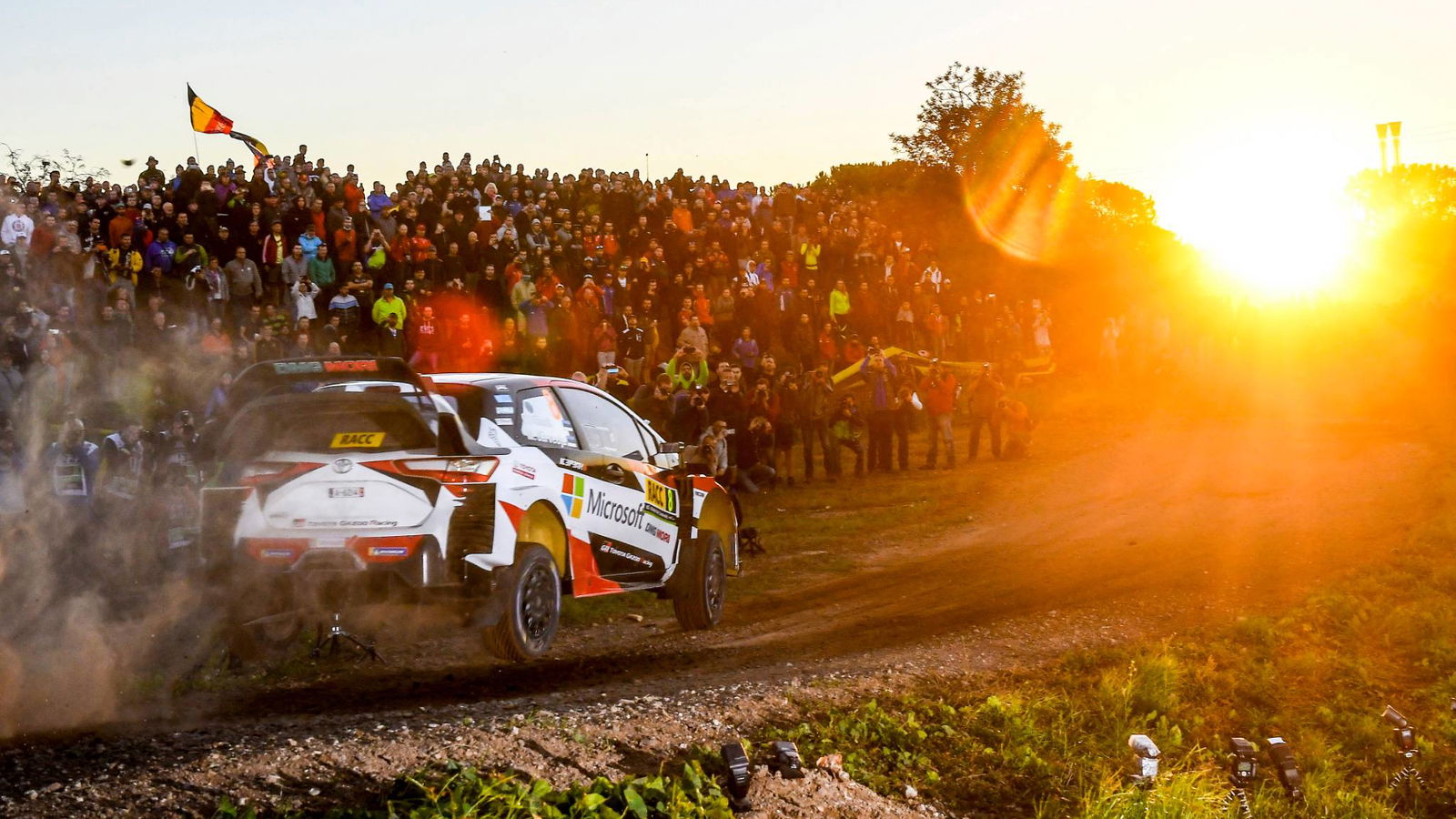 Tanak takes commanding lead on opening day in Spain
