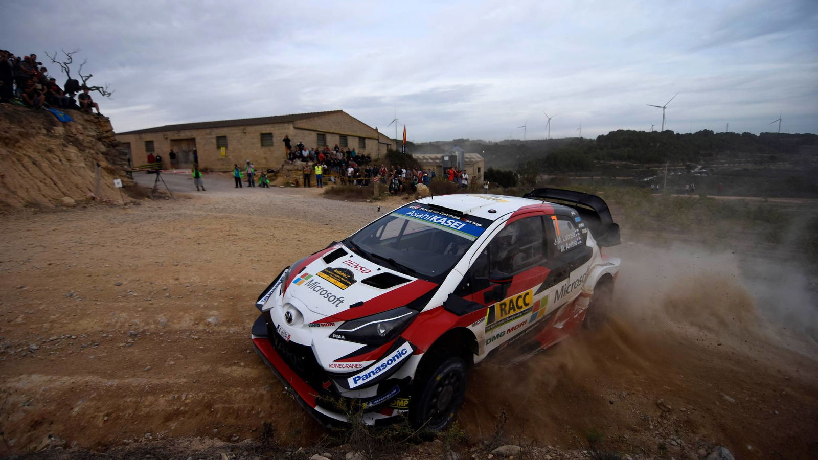 Latvala charges into lead from Ogier in Spain