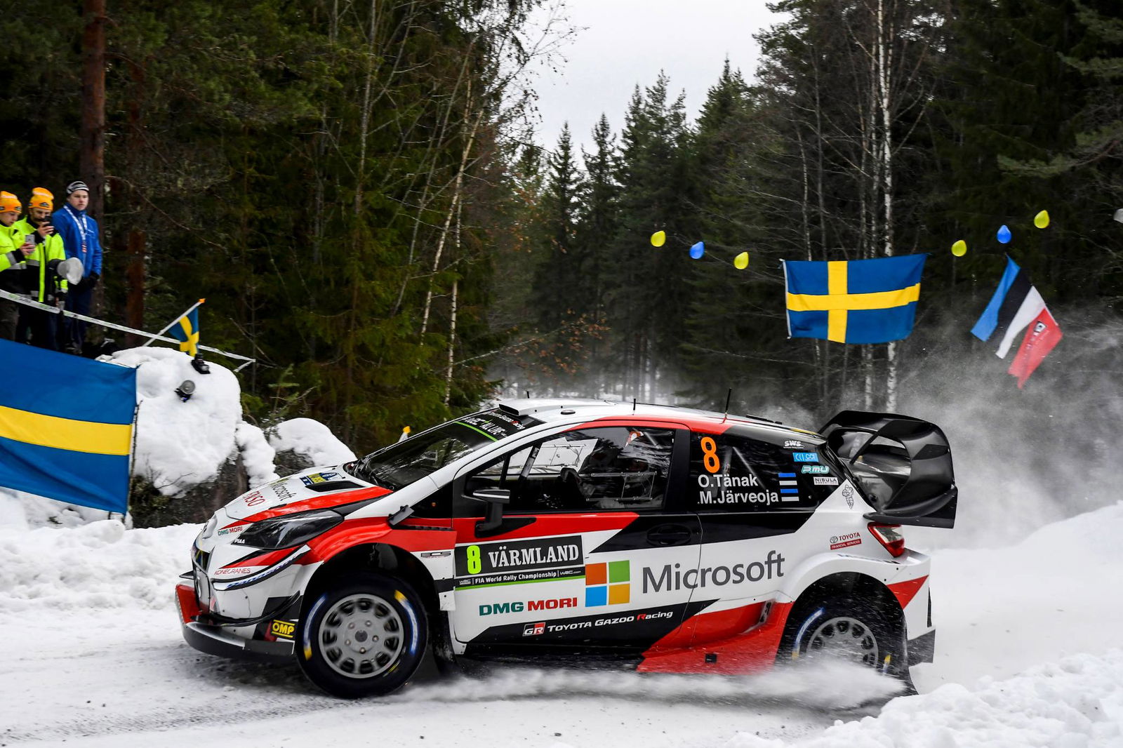 Rally Sweden - Klasifikasi setelah SS4
