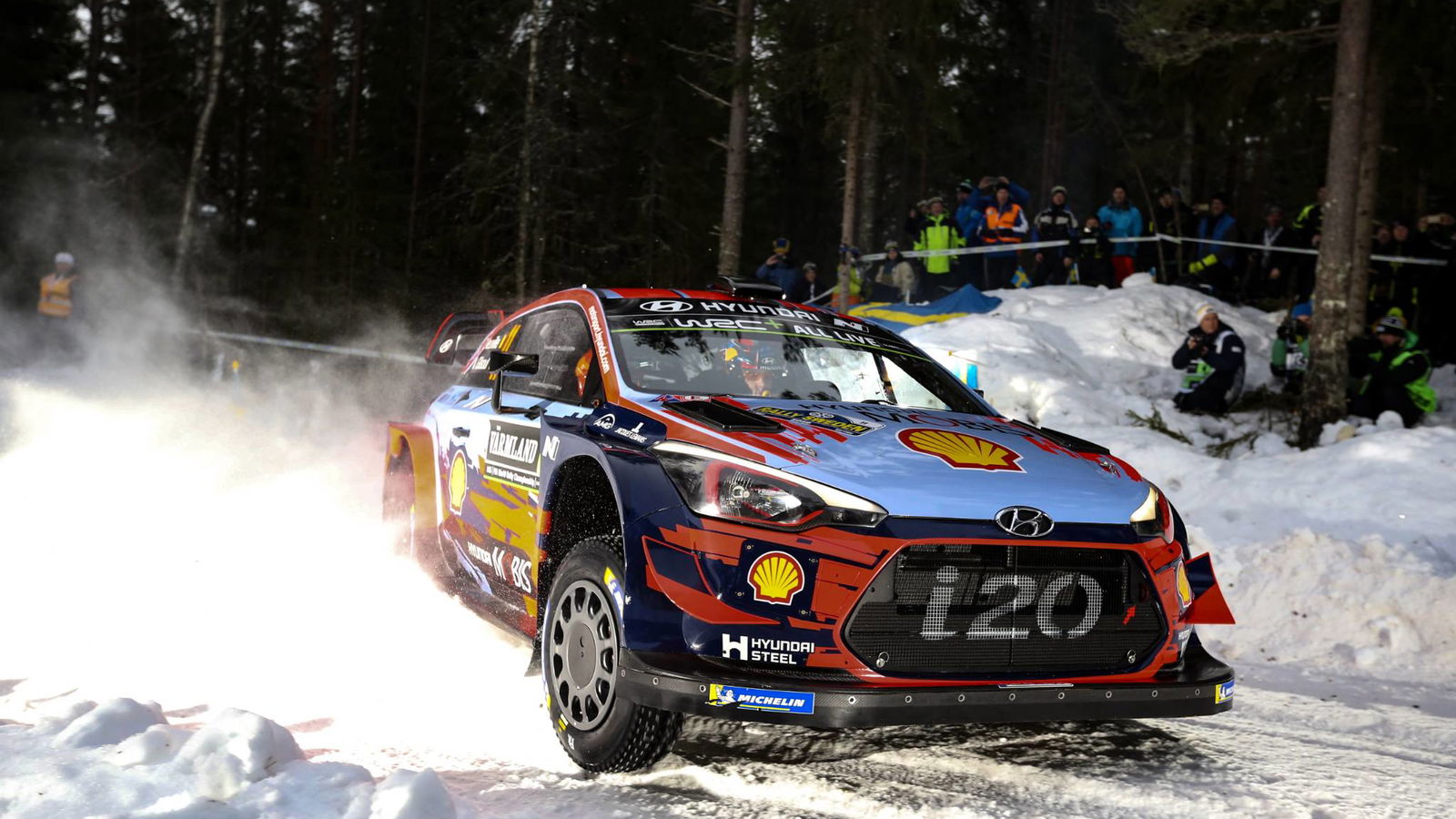 Rally Sweden - Klasifikasi setelah SS1